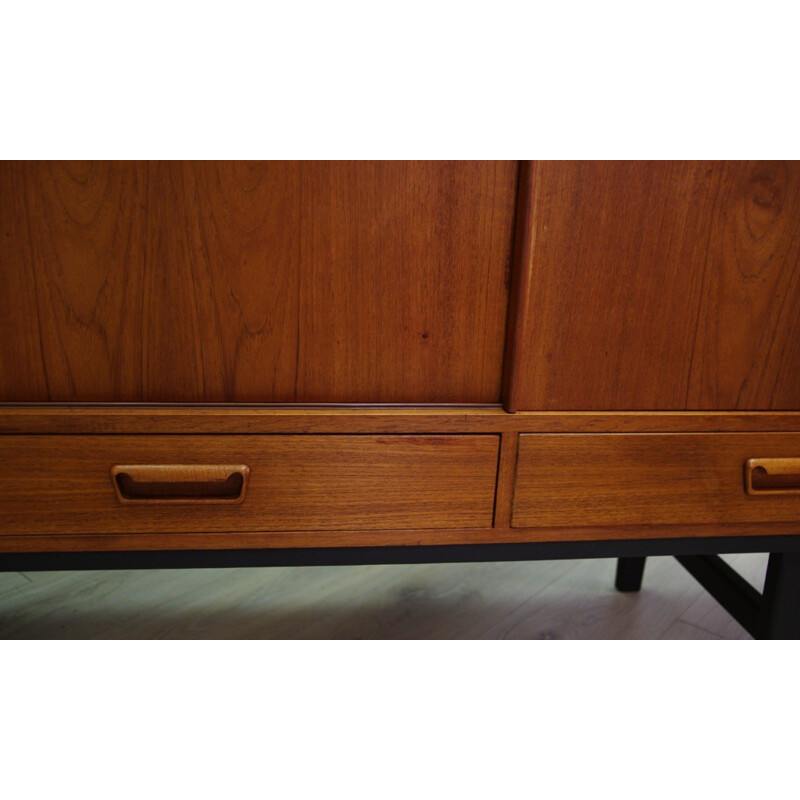 Vintage teak highboard - 1970s