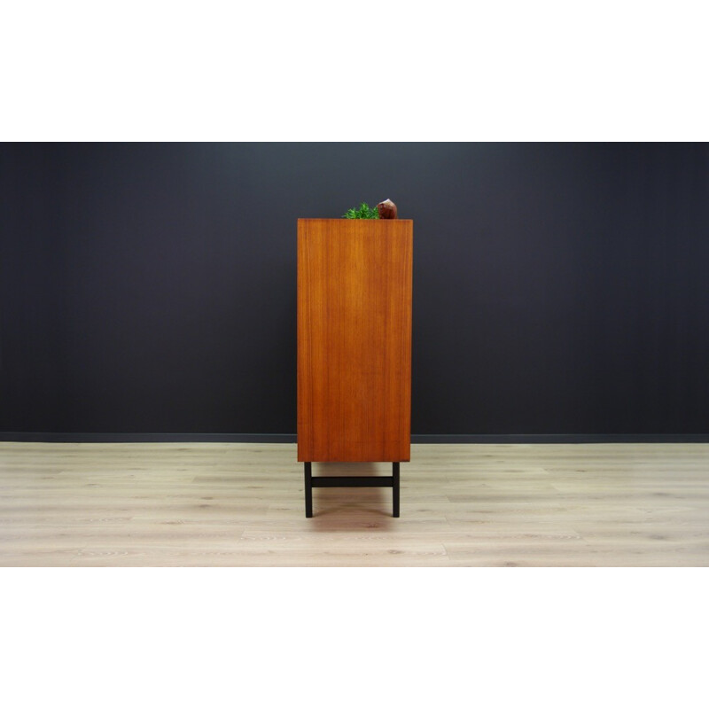 Vintage teak highboard - 1970s