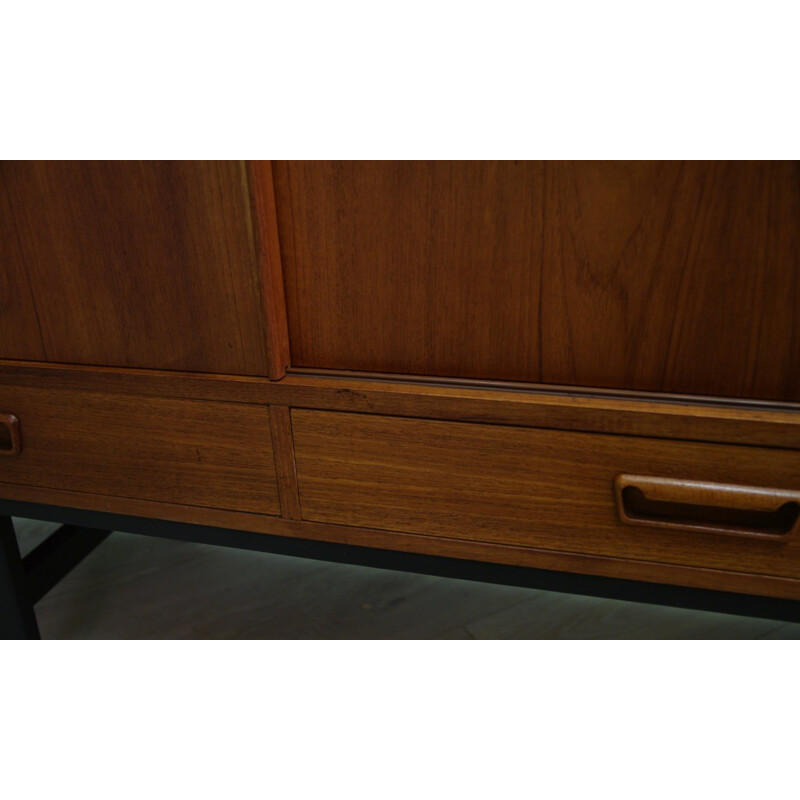 Vintage teak highboard - 1970s