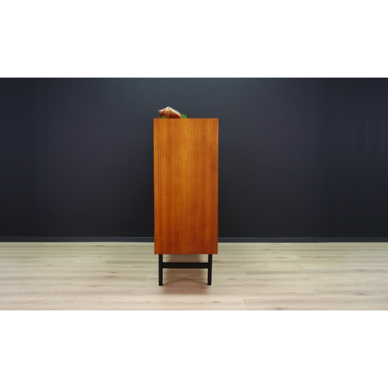 Vintage teak highboard - 1970s