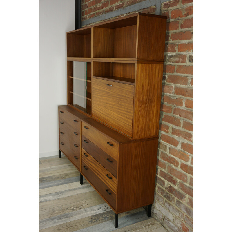 Pair of storage furniture in wood - 1950s