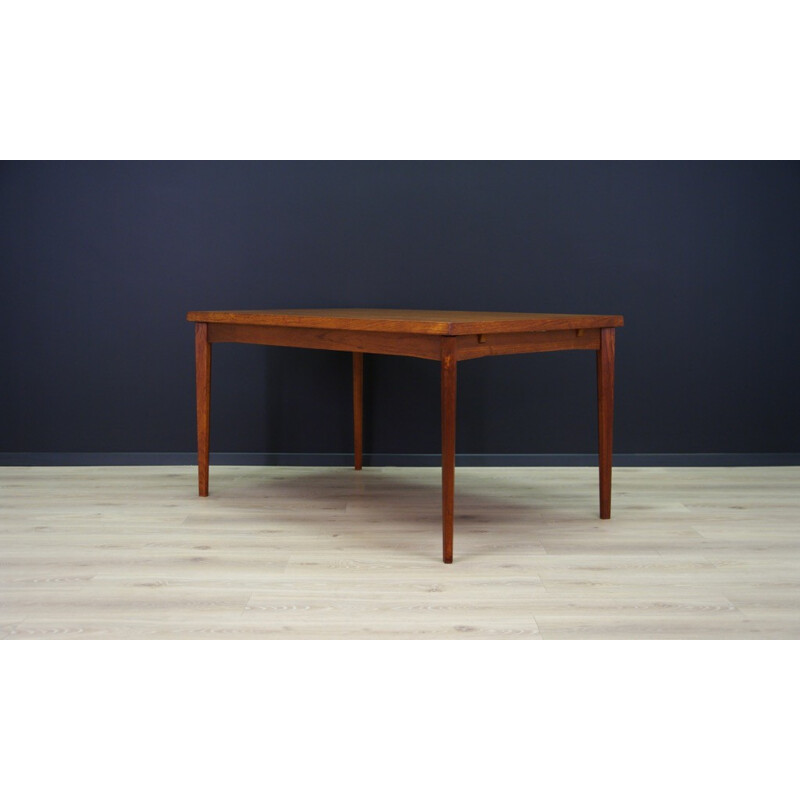 Scandinavian vintage teak table - 1970s