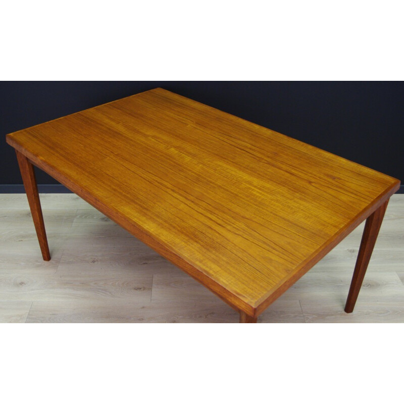 Scandinavian vintage teak table - 1970s