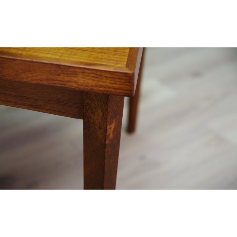 Scandinavian vintage teak table - 1970s