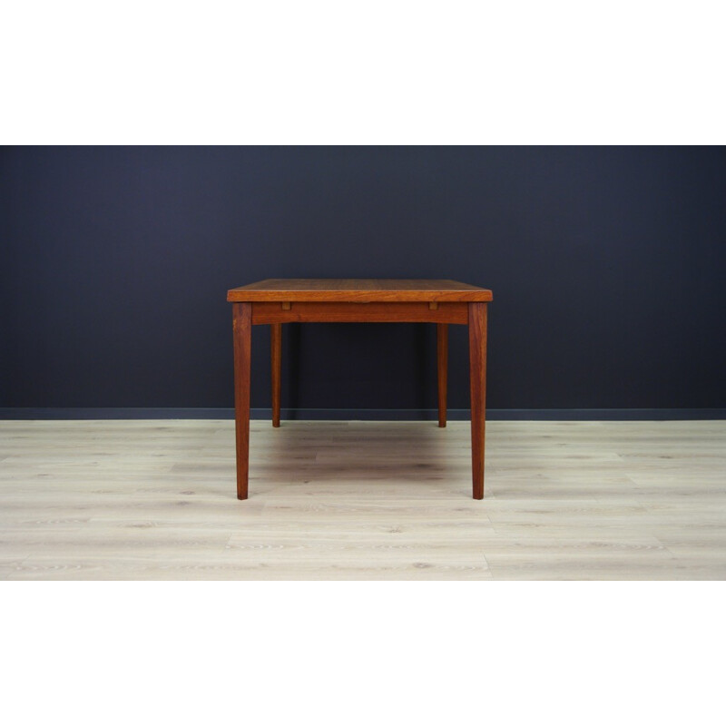 Scandinavian vintage teak table - 1970s