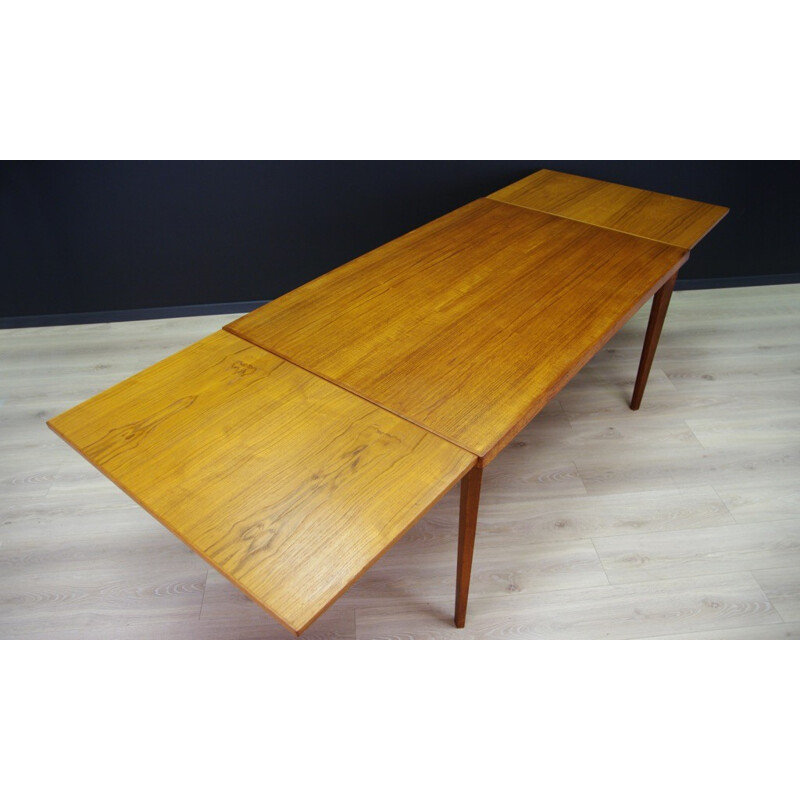 Scandinavian vintage teak table - 1970s