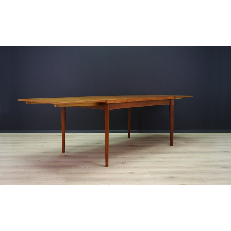 Scandinavian vintage teak table - 1970s