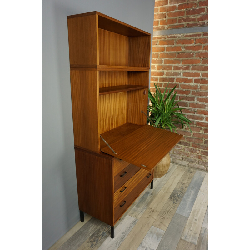 Grande commode vintage en bois - 1950