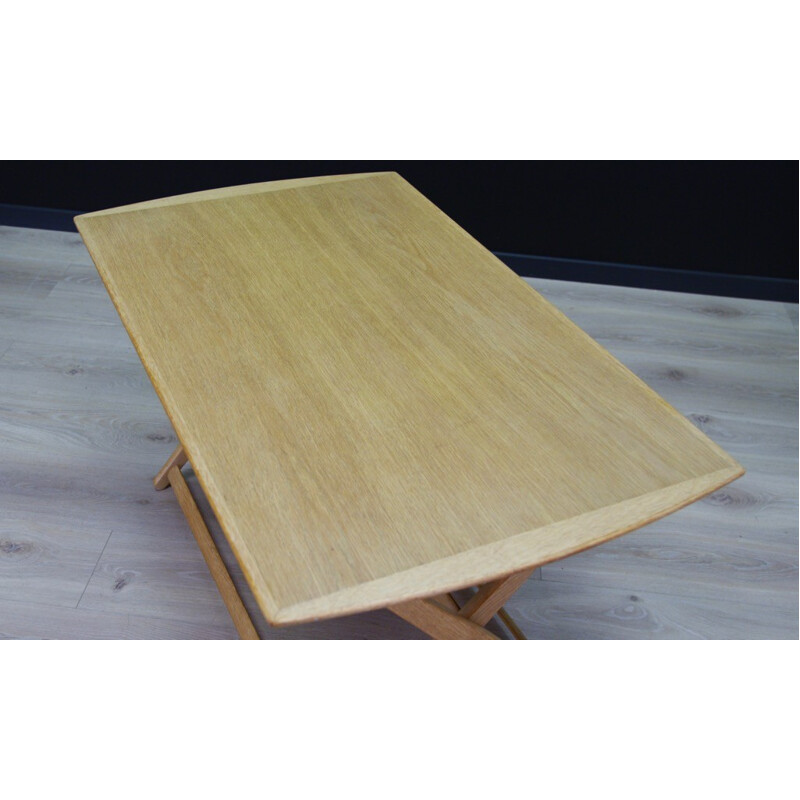 Vintage coffee table in ash - 1980s