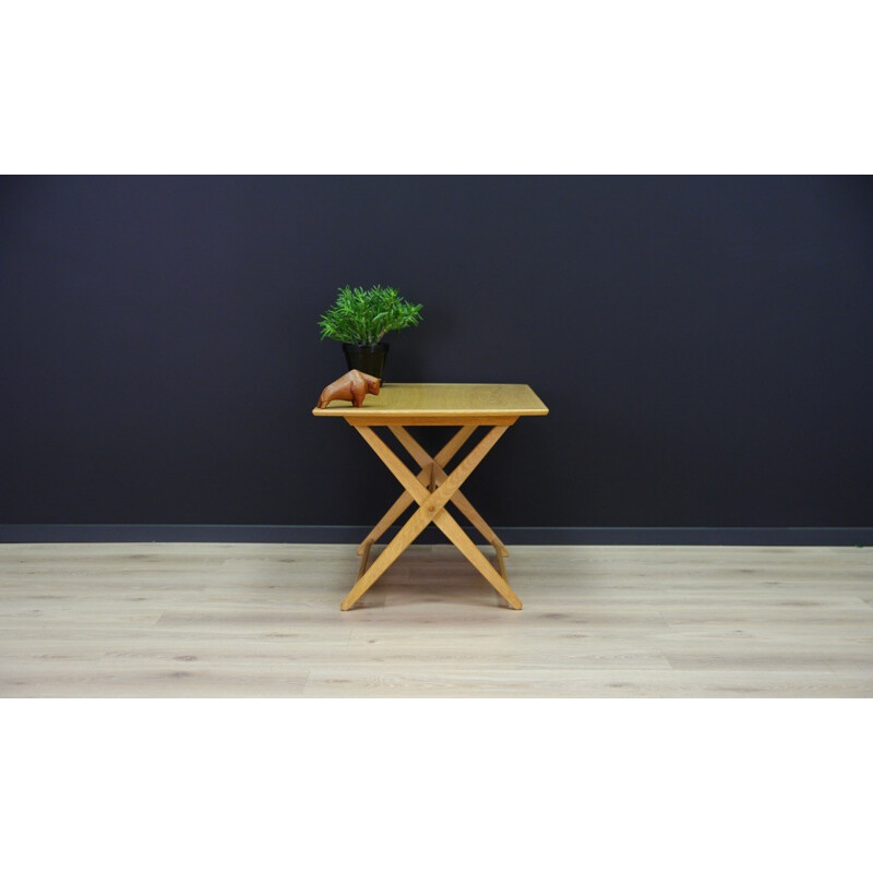 Vintage coffee table in ash - 1980s