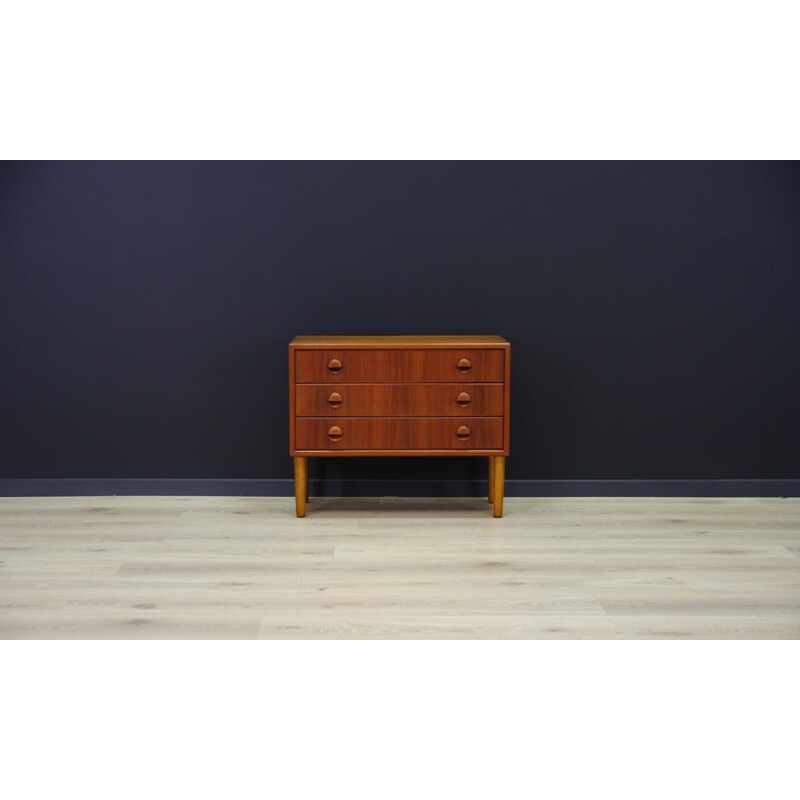 Scandinavian chest of drawers in teak - 1960s