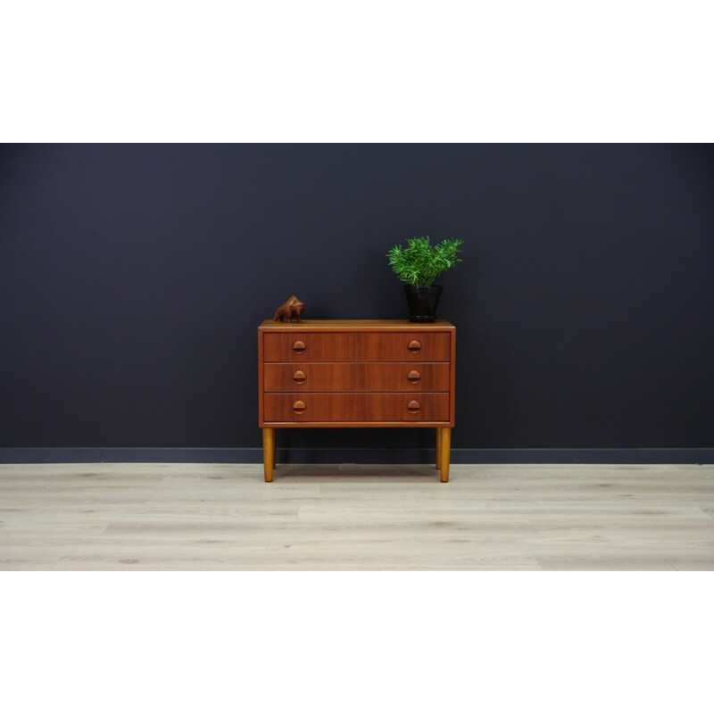 Scandinavian chest of drawers in teak - 1960s