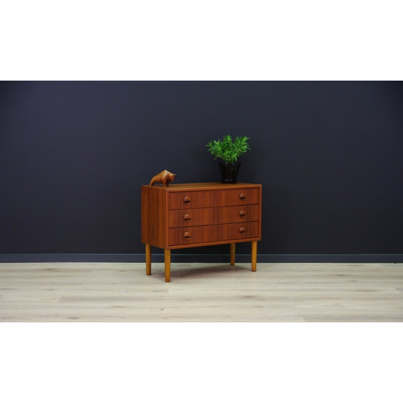 Scandinavian chest of drawers in teak - 1960s