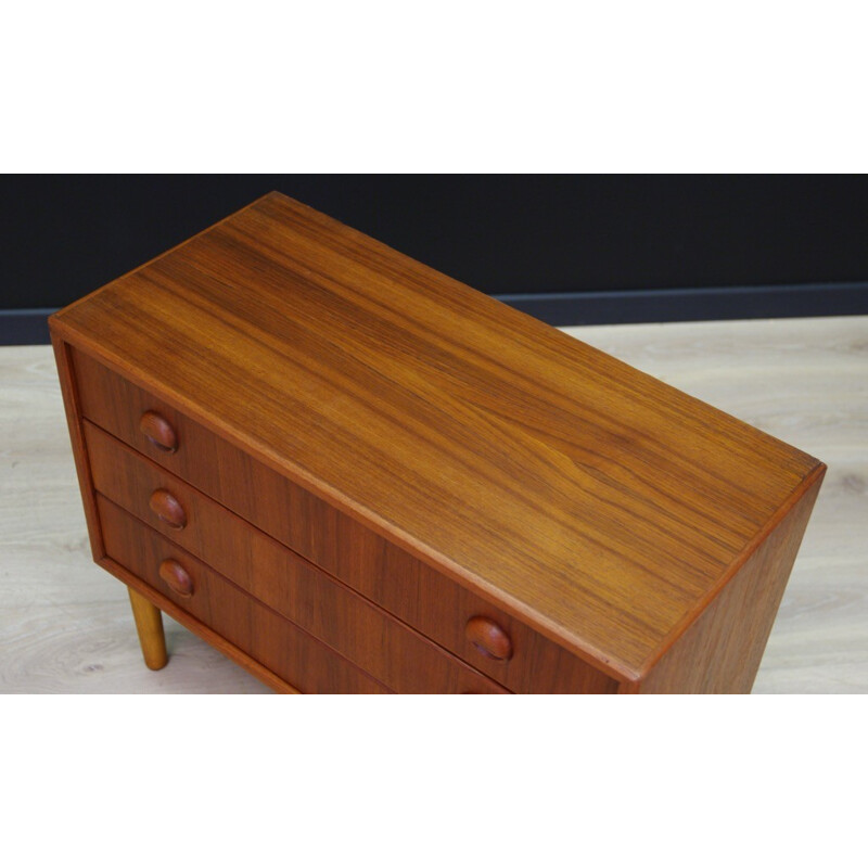 Scandinavian chest of drawers in teak - 1960s