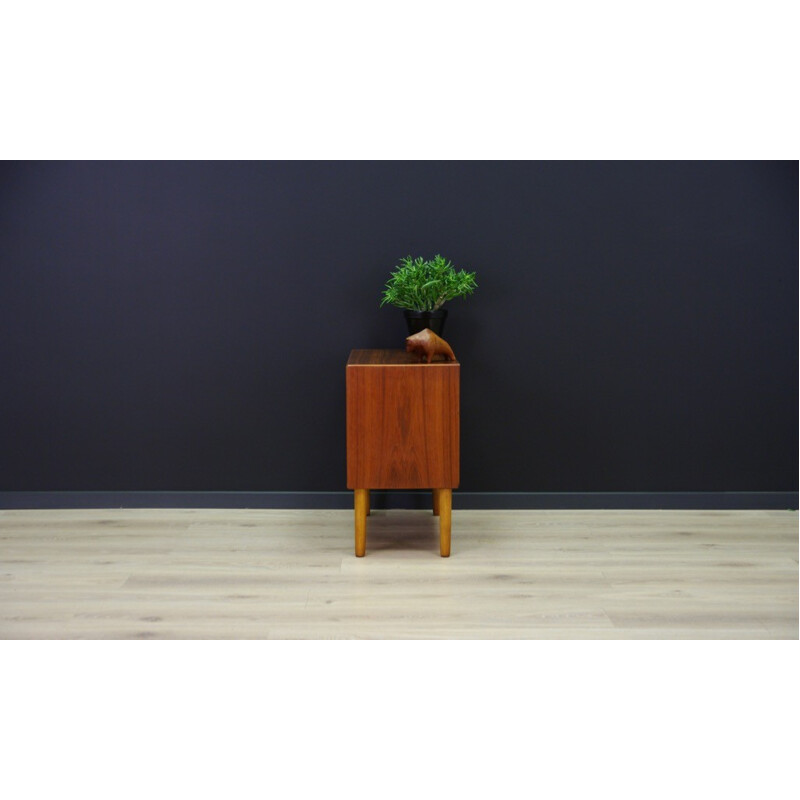 Commode scandinave en teck - 1960