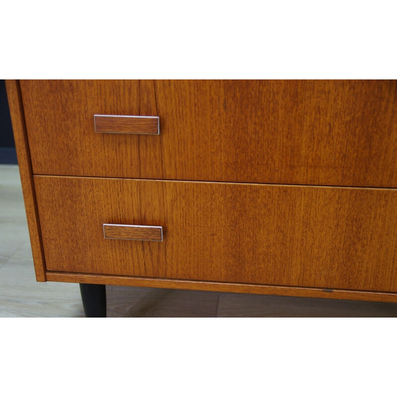 Vintage Danish teak chest of drawers - 1960s