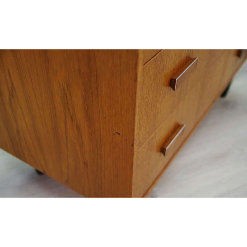 Vintage Danish teak chest of drawers - 1960s