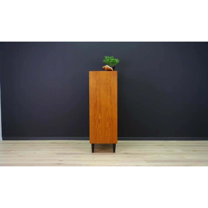 Vintage Danish teak chest of drawers - 1960s