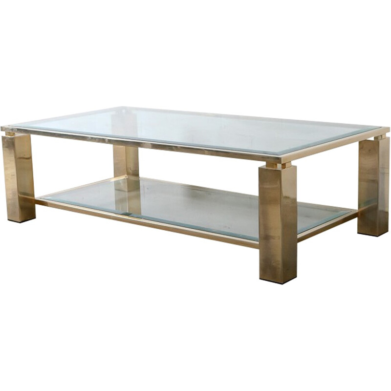 23-carat coffee table by Belgo Chrome - 1980s