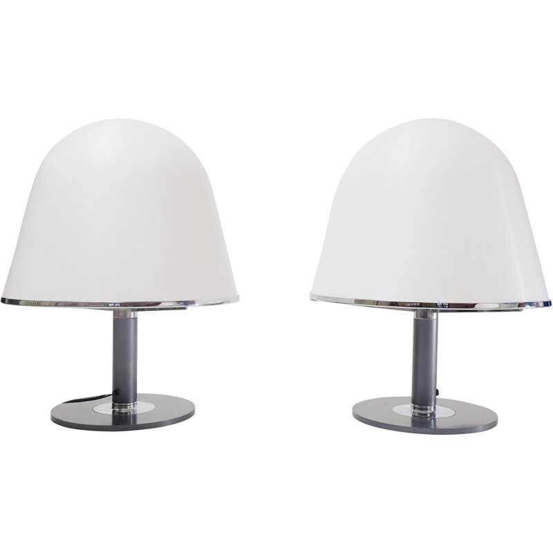 Set of 2 Guzzini "Kuala" Table Lamps by Guzzini - 1980s