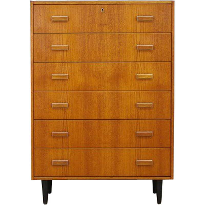 Vintage Danish teak chest of drawers - 1960s