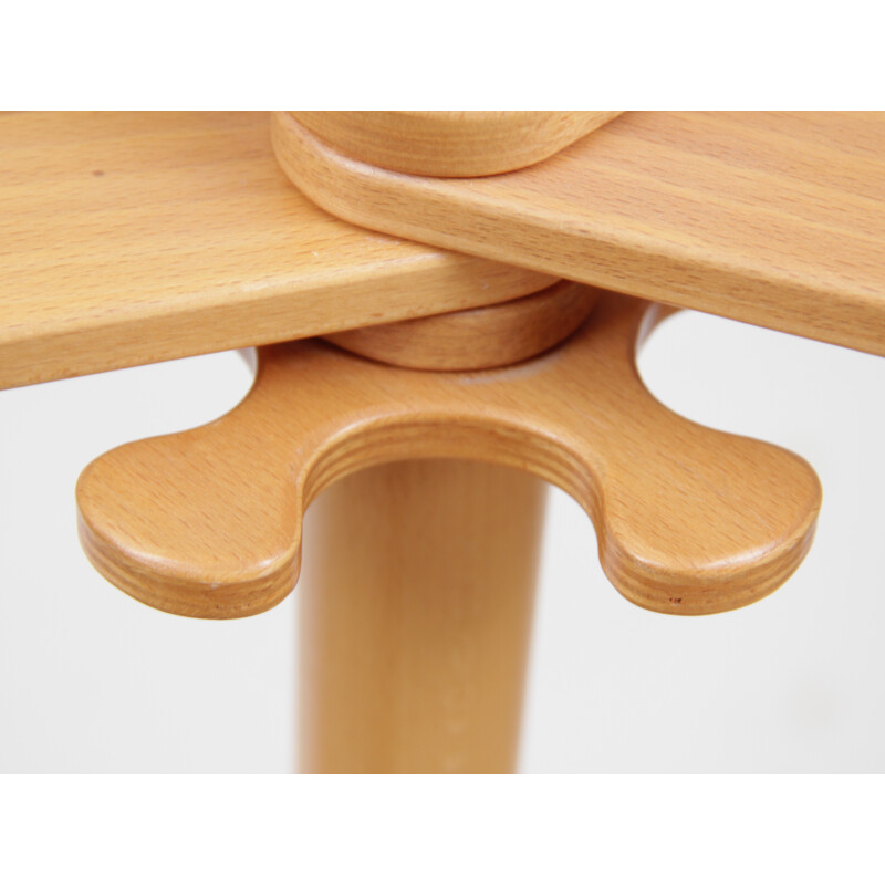 Large Scandinavian coat rack in beech by Aksel Kjersgaard - 1970s