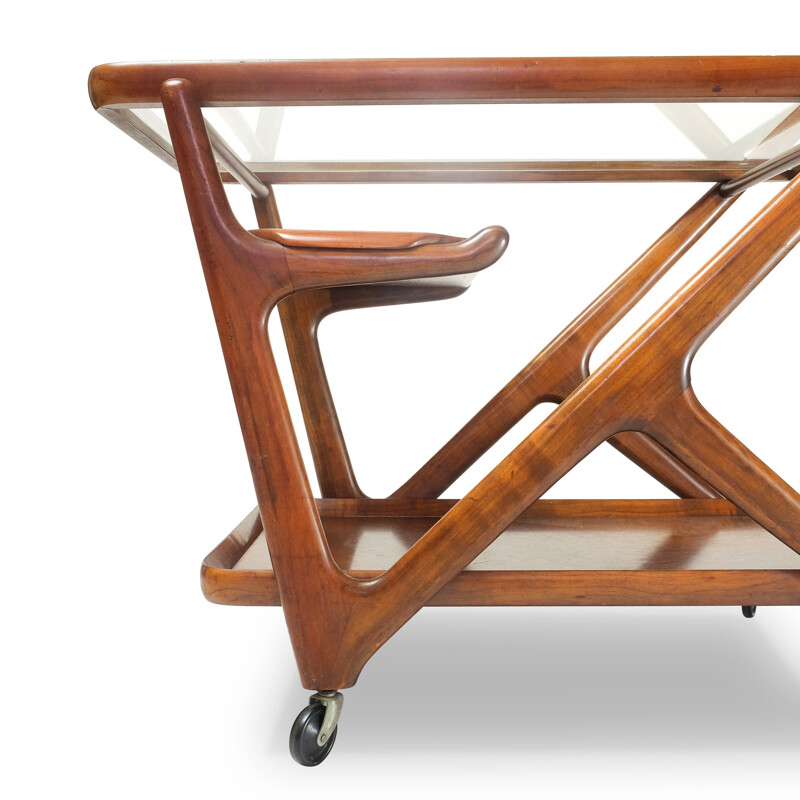 Vintage Italian trolley by Cesare Lacca for Cassina - 1950s