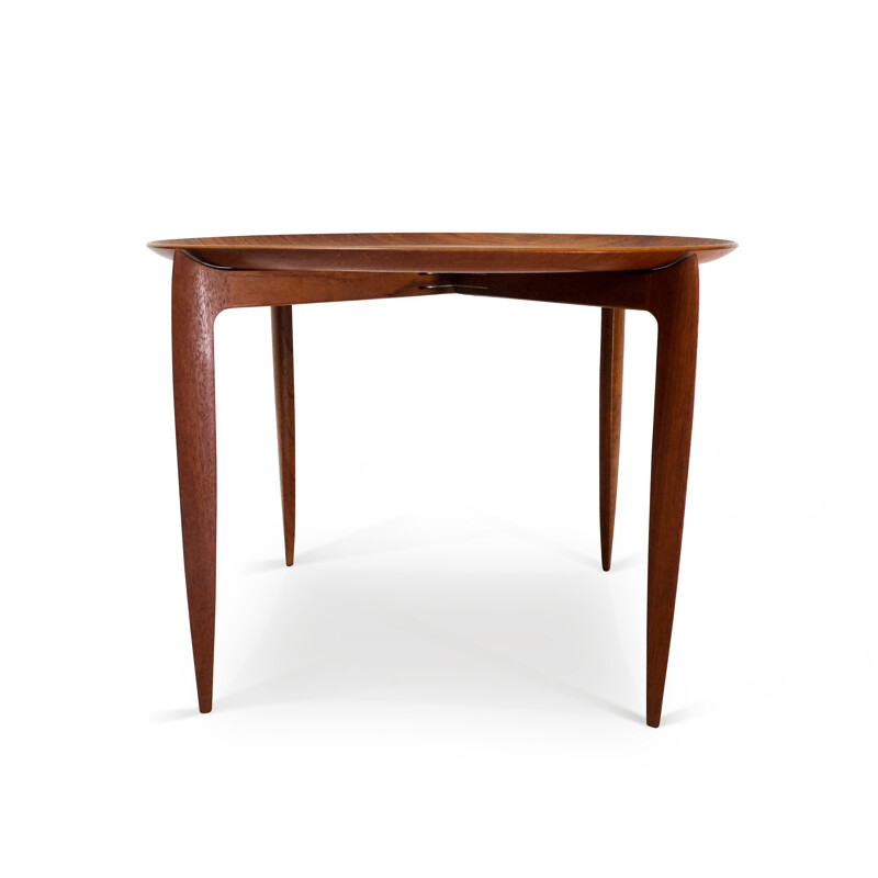 Table à plateau par H. Engholm & Svend Willumsen pour Fritz Hansen - 1950