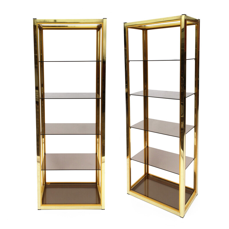 Brass Etagere by Renato Zevi - 1970s