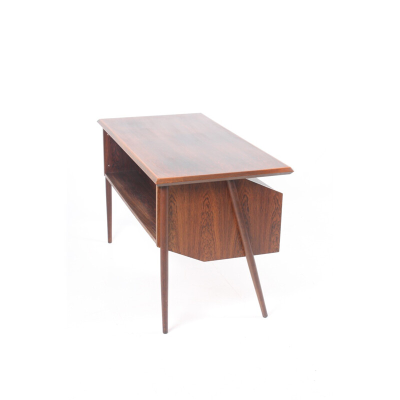 Danish Free-Standing Rosewood Desk - 1950s
