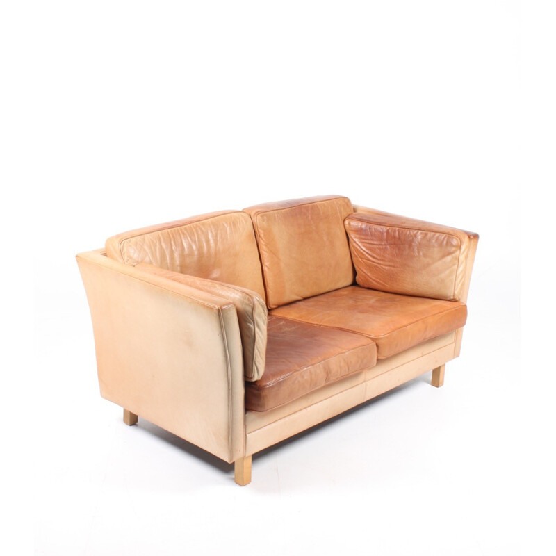 Danish Two-Seater Sofa from Mogens Hansen - 1980s