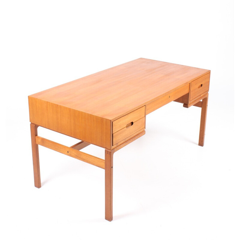 Teak Desk by Arne Wahl Iversen for Vinde Møbelfabrik - 1960s