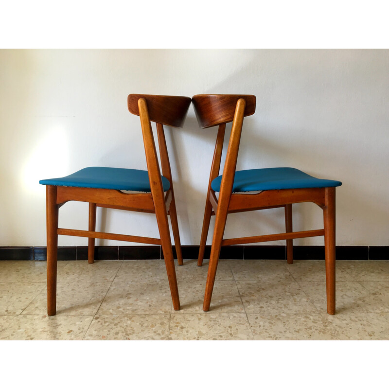 2 scandinavian chairs for Farstrup - 1960