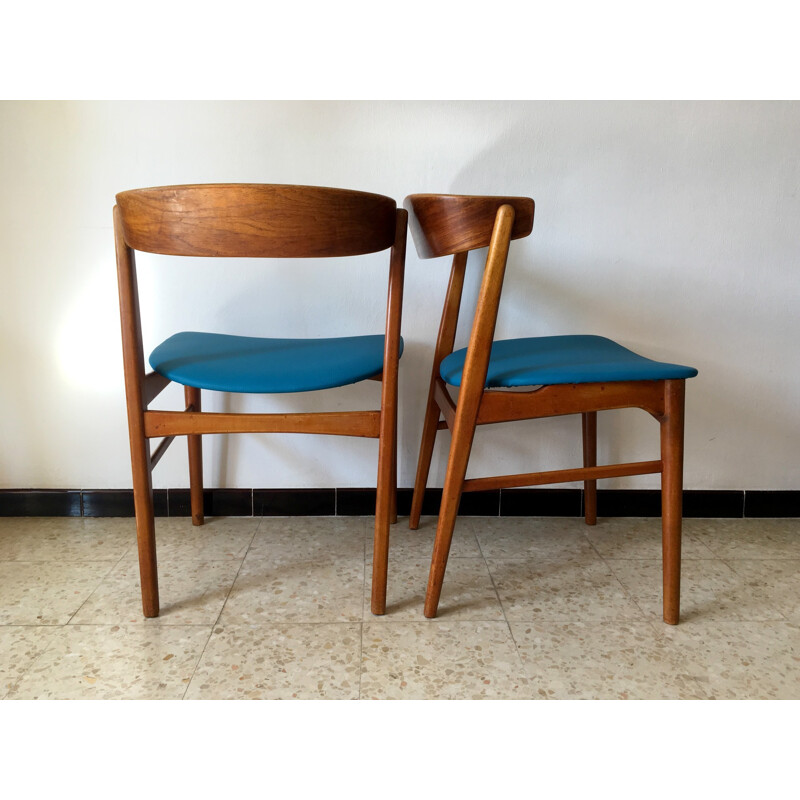 2 scandinavian chairs for Farstrup - 1960