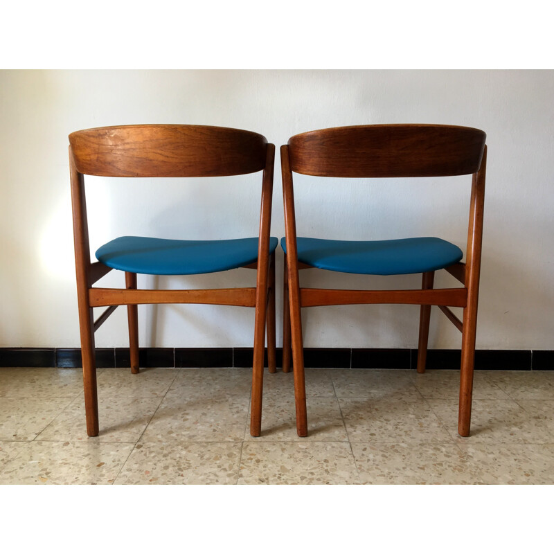 2 scandinavian chairs for Farstrup - 1960