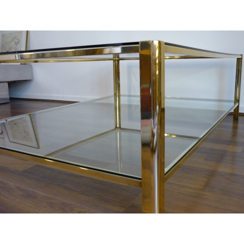 Bronze table by Jacques Quinet - 1960s