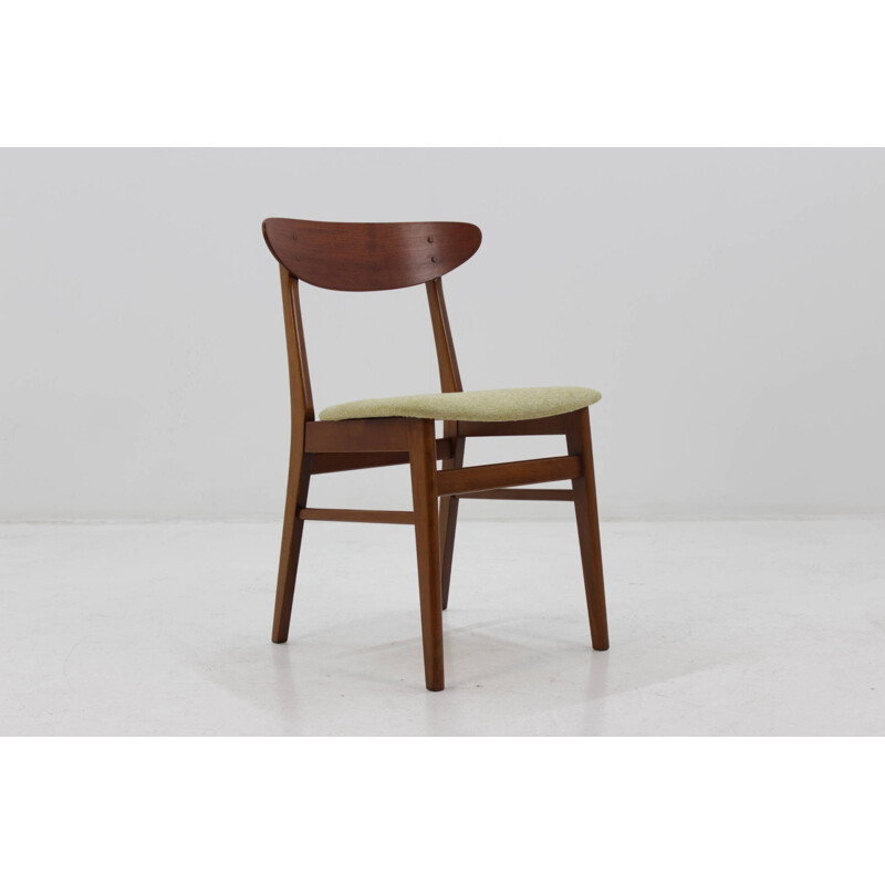 Set Of Six Teak Chairs by Fastrup Denmark - 1960s