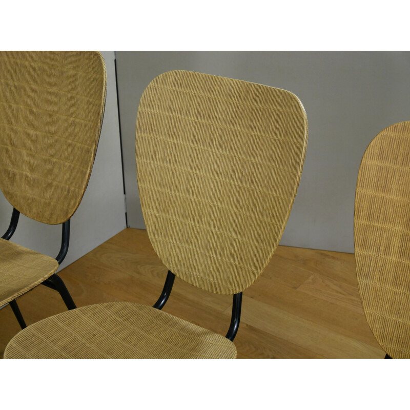 Set of 6 mid-century design chairs - 1950