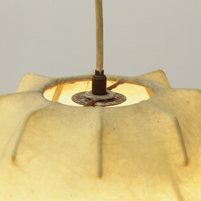 Viscontea "Cocoon" pendant lamp by Achille e Pier Giacomo Castiglioni for Flos - 1960s