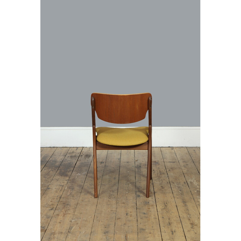 Mustard Yellow Occasional Chair by Arne Hovmand Olsen for Mogens Kold Møbelfabrik - 1950s