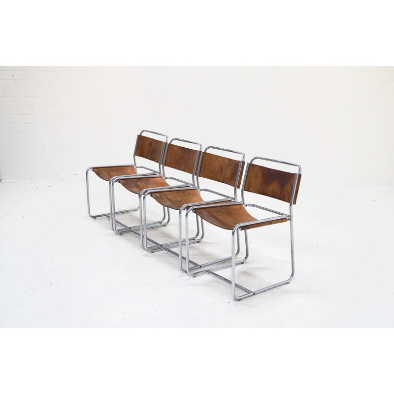 Set of 4 SE18 Dining chairs by Claire Bataille & Paul Ibens for 't Spectrum - 1970s