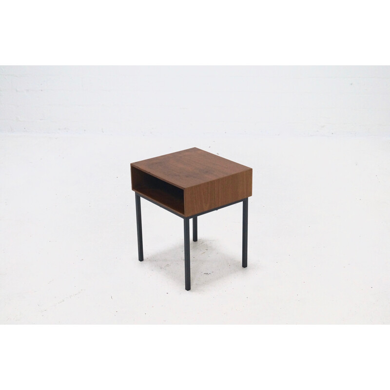 Table d'Appoint Vintage en Teck Style Minimaliste - 1960