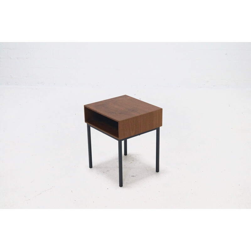 Vintage Teak Side Table Minimalist Style - 1960s