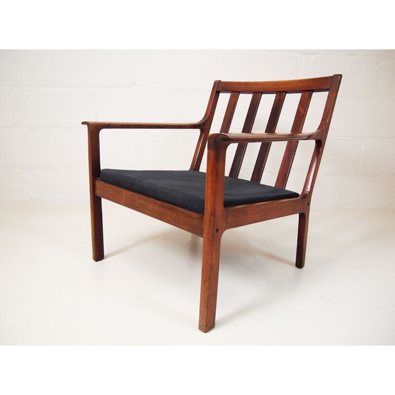 Rosewood lounge chair by Hans Olsen for Vatne Møbler - 1960s
