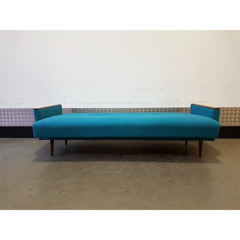 Danish 3 Seat Sofa-Bed - 1960s