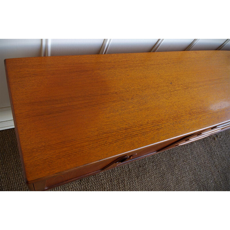 Scandinavian sideboard in teak, Ib KOFOD LARSEN - 1960s