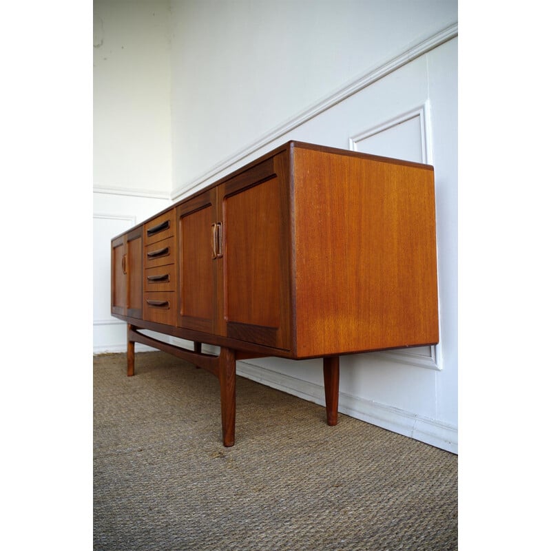 Scandinavian sideboard in teak, Ib KOFOD LARSEN - 1960s