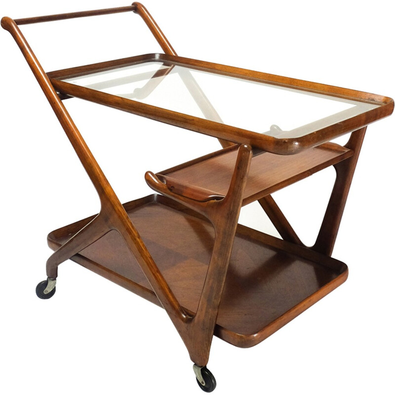 Vintage Italian trolley by Cesare Lacca for Cassina - 1950s