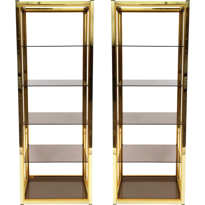 Brass Etagere by Renato Zevi - 1970s