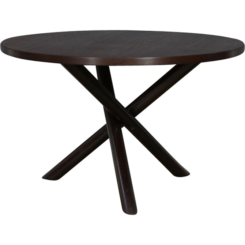 Table à repas ronde par Martin Visser pour 't Spectrum - 1960